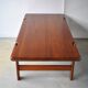 Table basse danoise en teck de Niels Bach