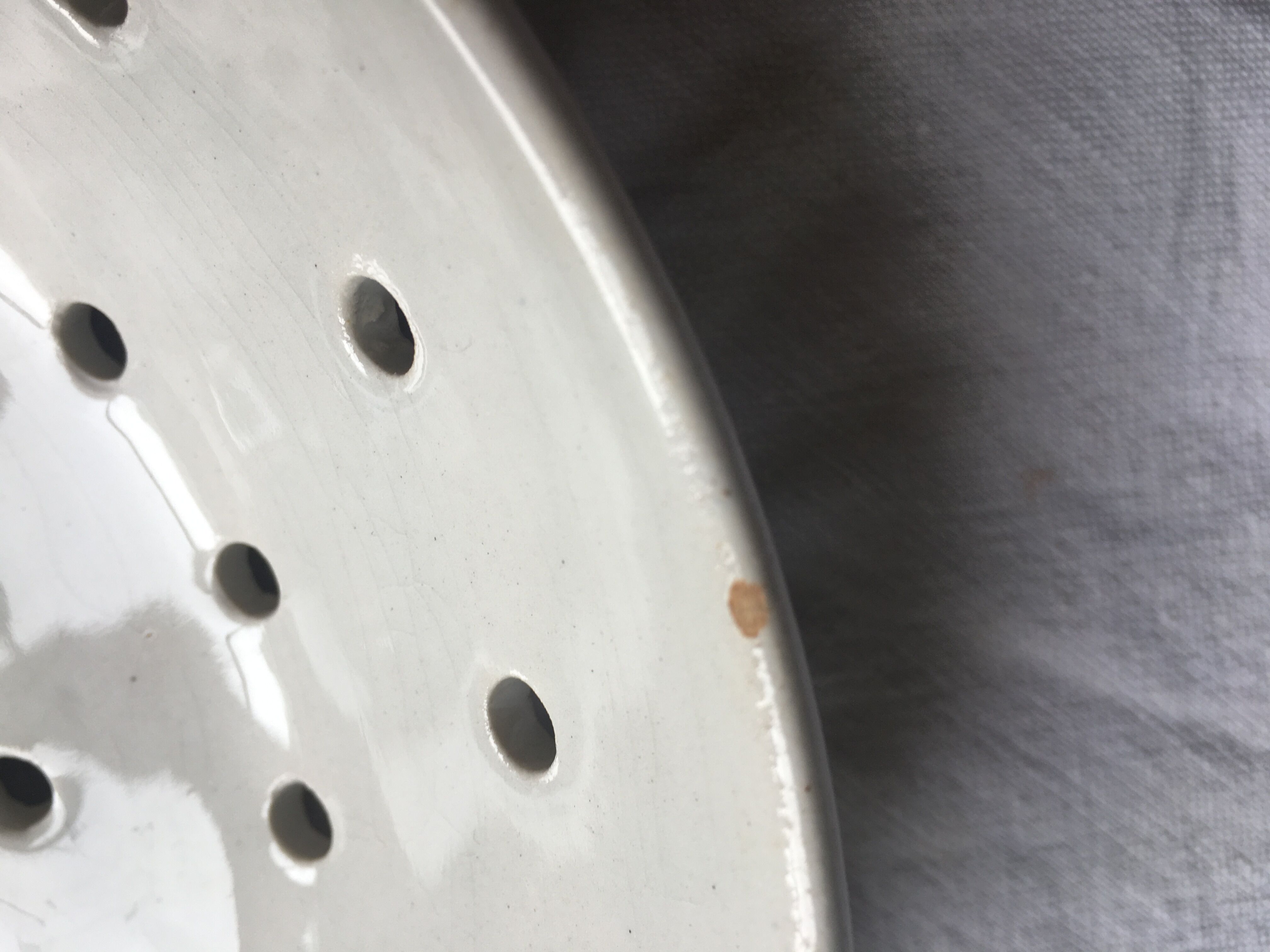 Gien earthenware drain