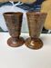 Pair of Mazagran mugs in pyrite stoneware