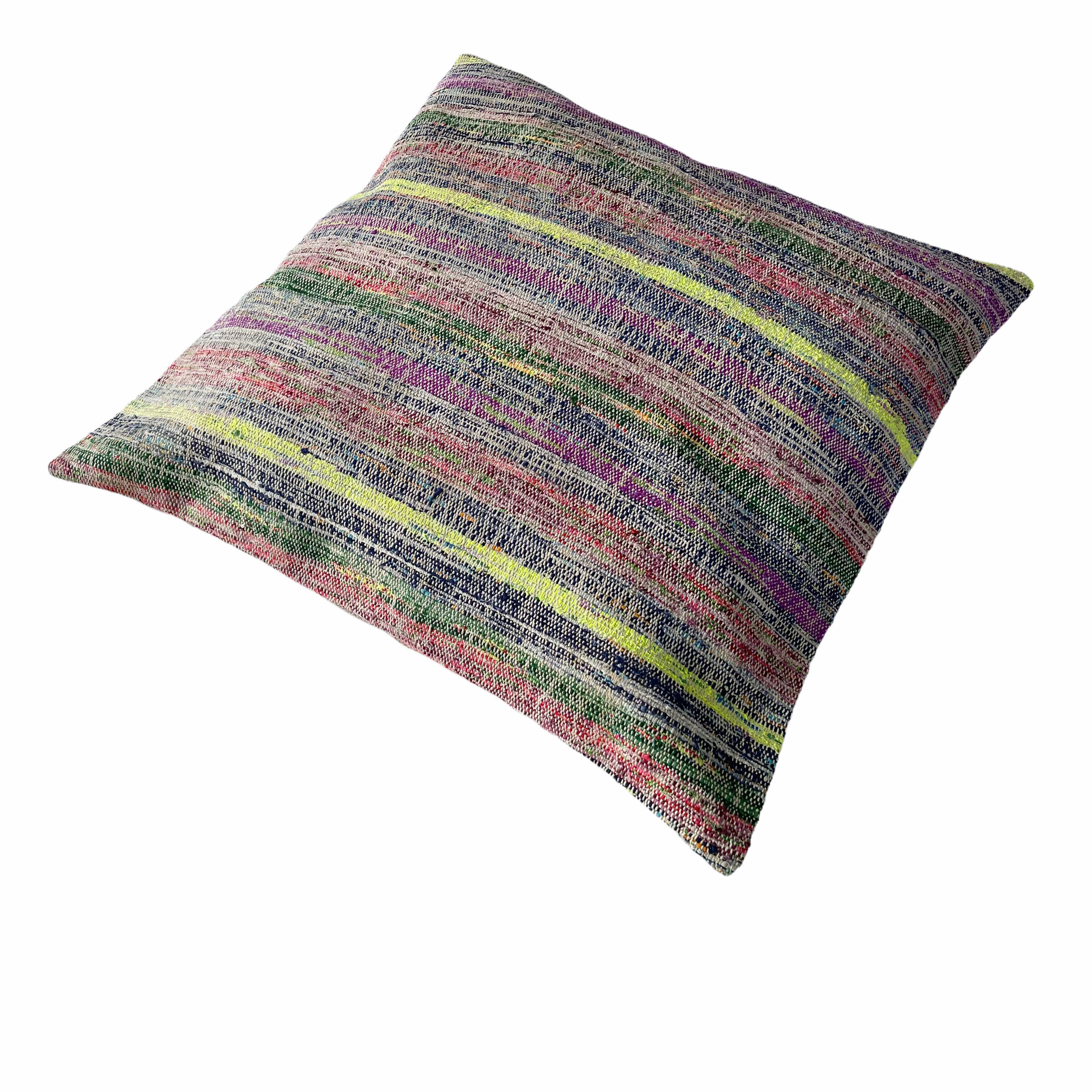 Vintage turkish kilim cushion cover 60 x 60 cm
