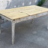 Ancient table in fir
