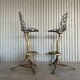 David Marshall Sculptural Barstools – Set of 2