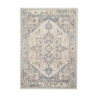 Tapis oriental 240x340 cm bleu ciel