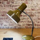 Vintage khaki desk lamp, Italy
