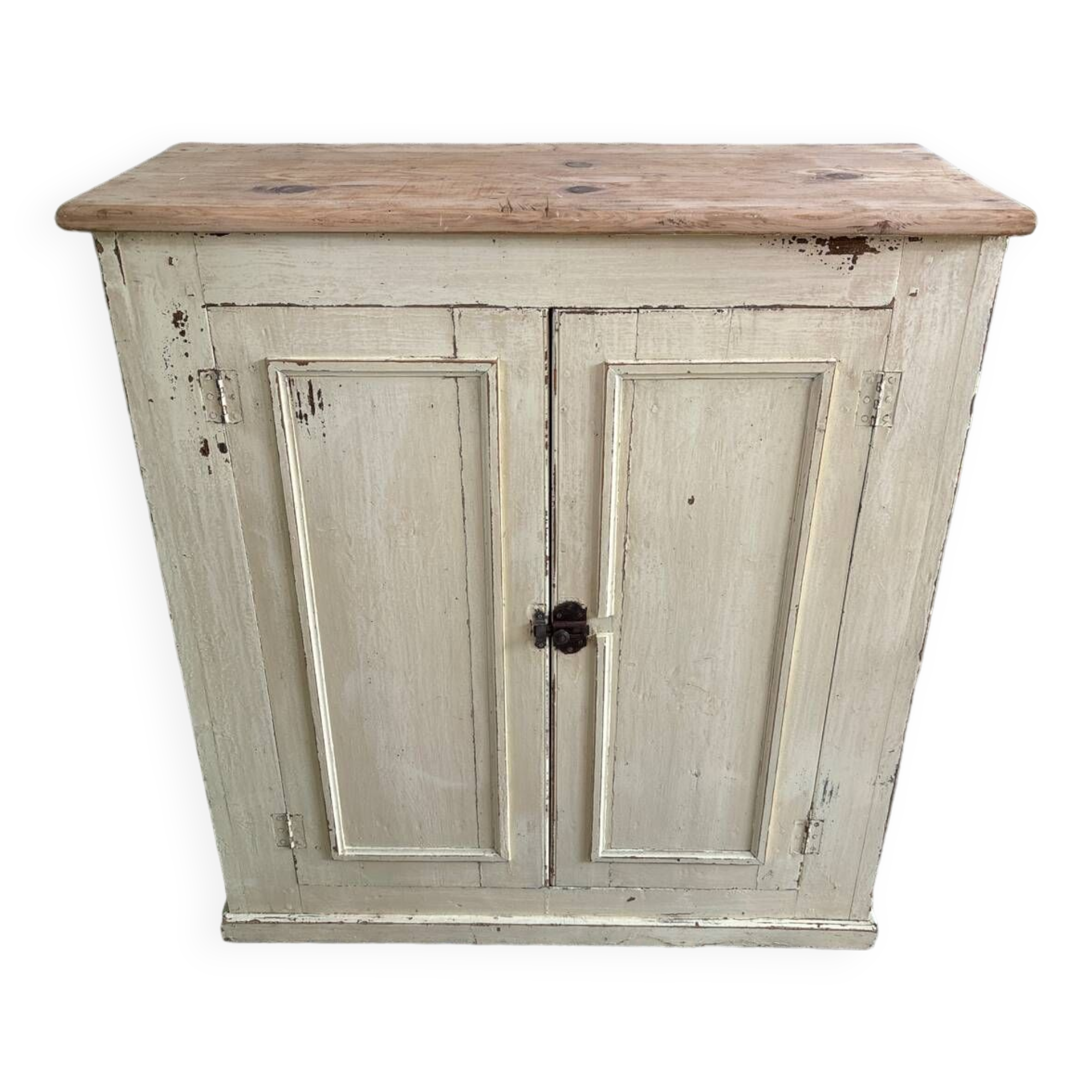 Beige patinated sideboard