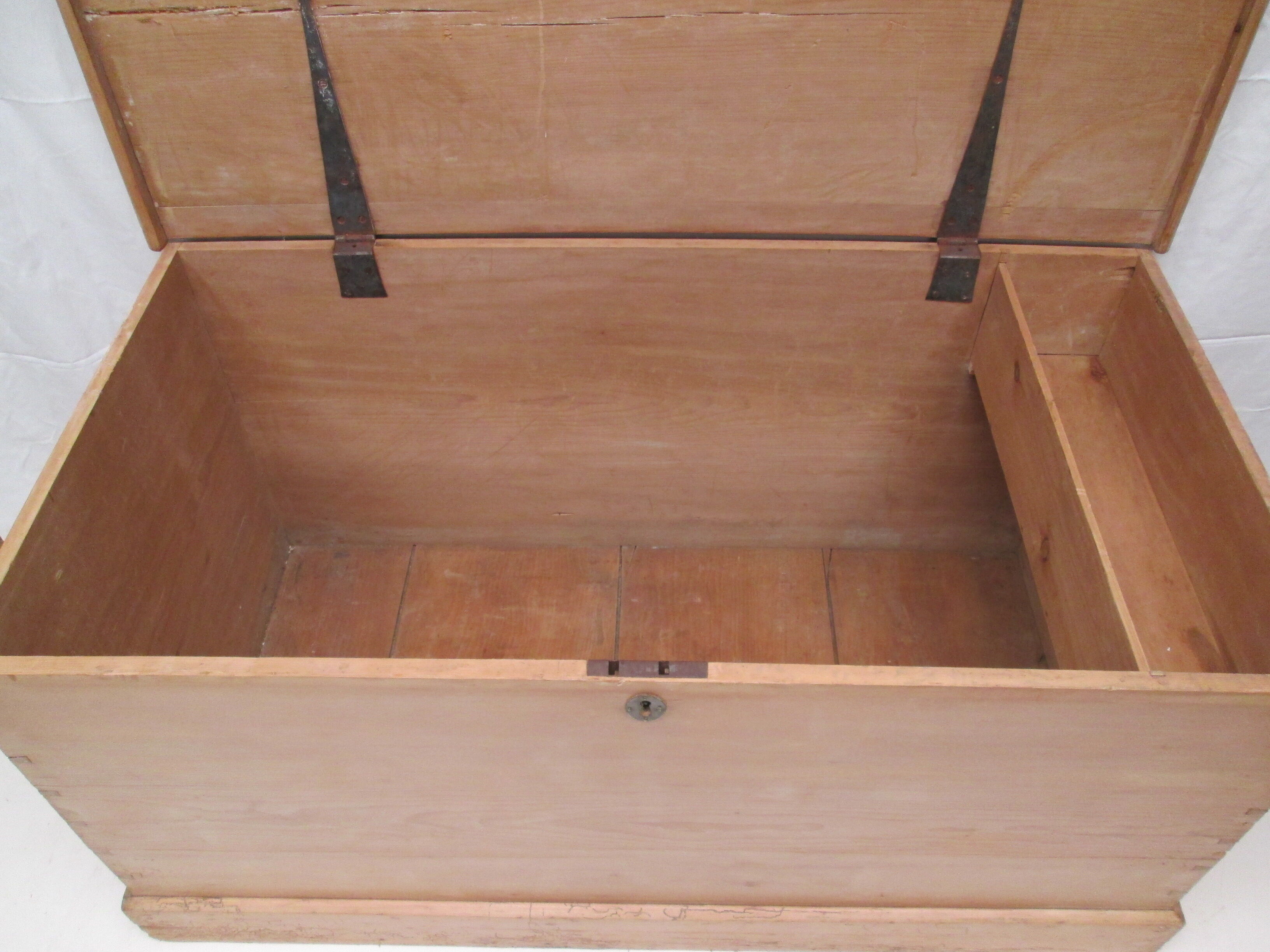 Victorian pine chest