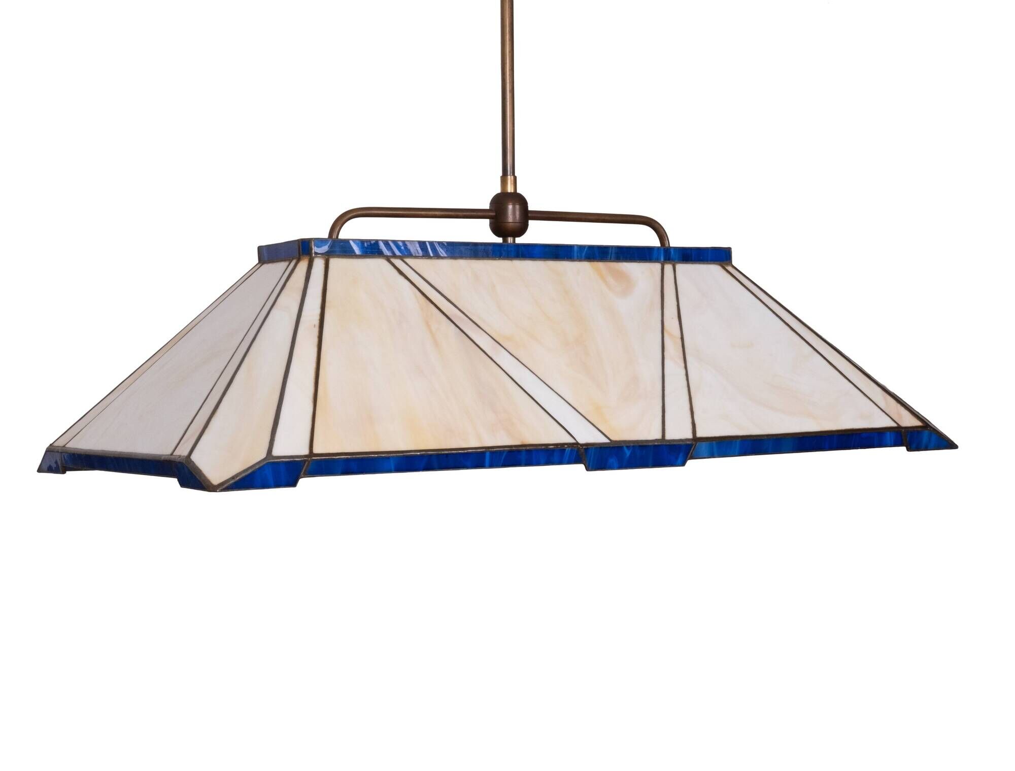 Beautiful Large Tiffany style Dining room Table Lamp adjustable in Height