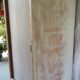 Art deco sliding door cabinet