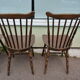 Lot of 4 bistro chairs Baumann - wood