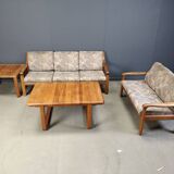 Ensemble de salon scandinave, années 1970