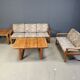 Mid century scandinavian sofa set, 1970s