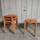 4 Scandinavian stools