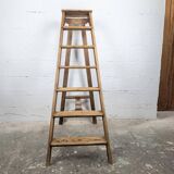 Antique wooden step stool