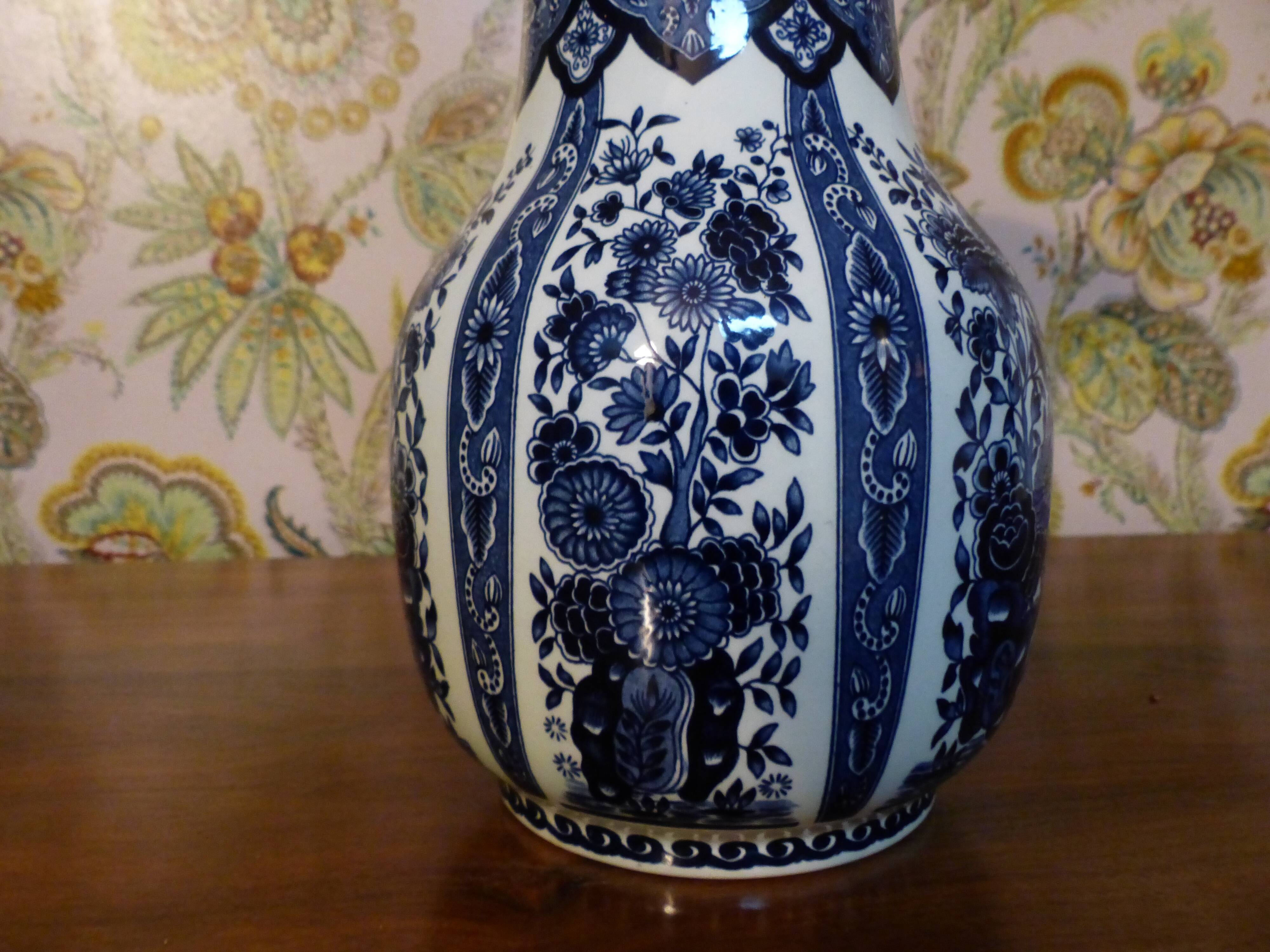 Vase faience Delfts