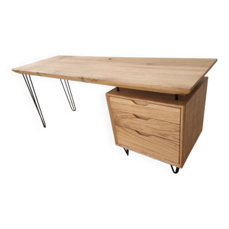 Solid oak desk