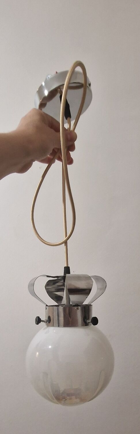 Mazzega suspension lamp from murano reelectrified