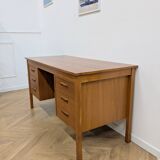 Bureau scandinave vintage en teck