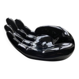 Black ceramic pocket tray