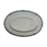 Creil and Monterau Oval Plate - Nancy Service