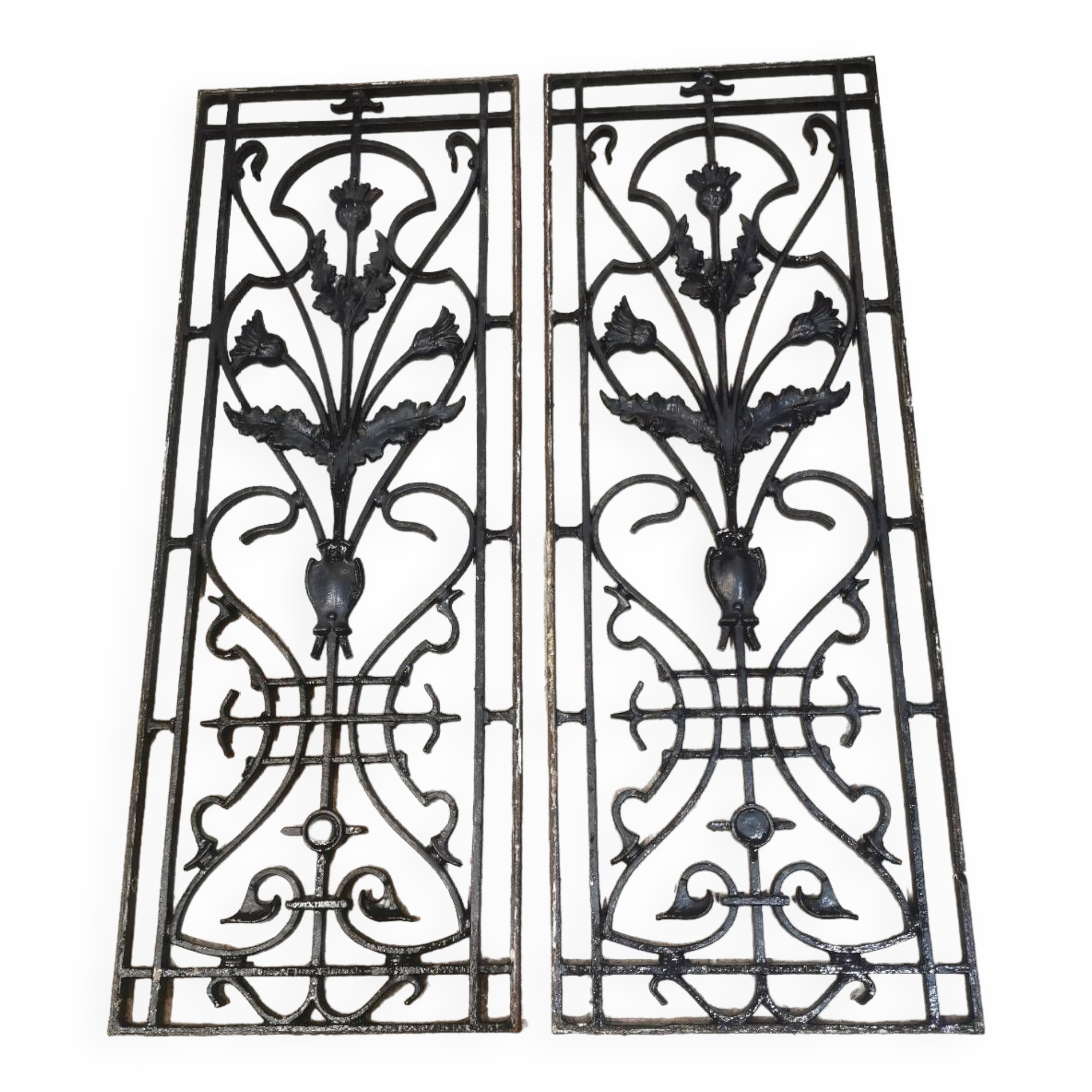 Grille de porte d'entrée
