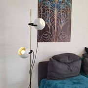 Lampadaire eyes ball 1970 vintage