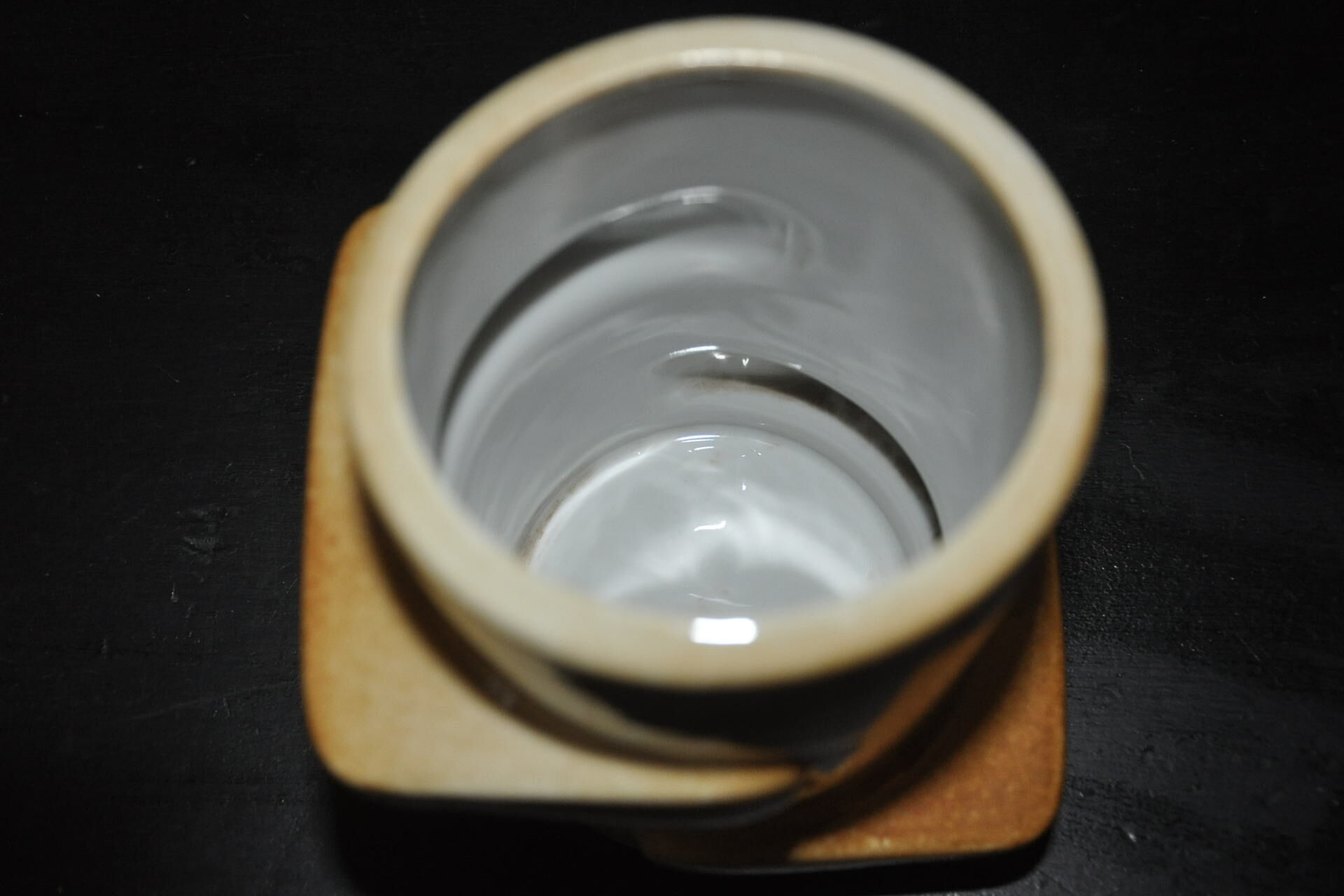 Vintage ceramic modernist vase