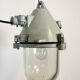 Grey Industrial Cast Aluminium Explosion Proof Lamp, 1960s