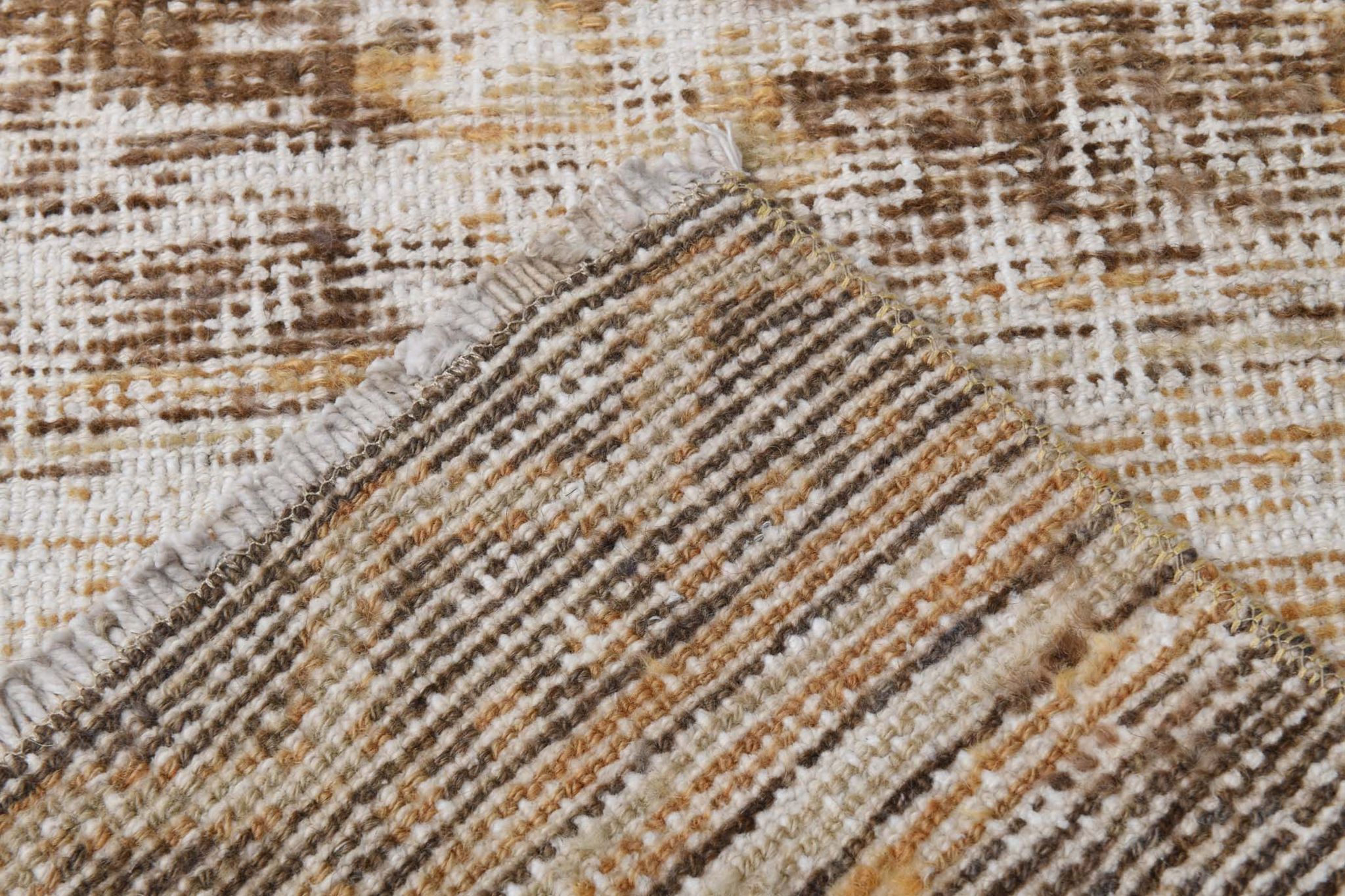 Tapis en laine 92x52cm fait à la main