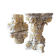 4 plaster capitals