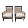 Pair of armchairs restoration 19th era