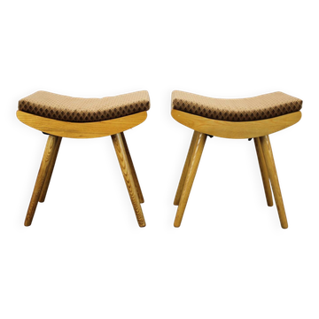 Vintage Jitona stools, Czechoslovakia, 1979