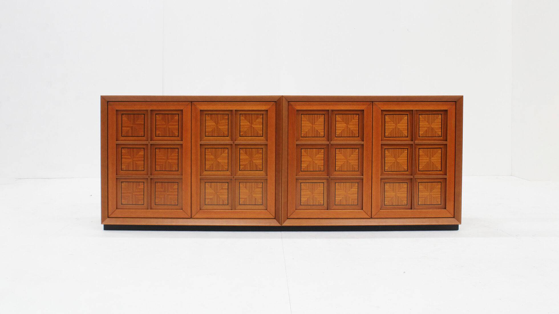 Brutalist Italian sideboard Caccia alla Volpe by Linea Arredo