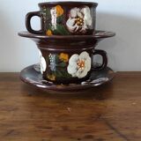 Duo of Alsatian cups, Vintage