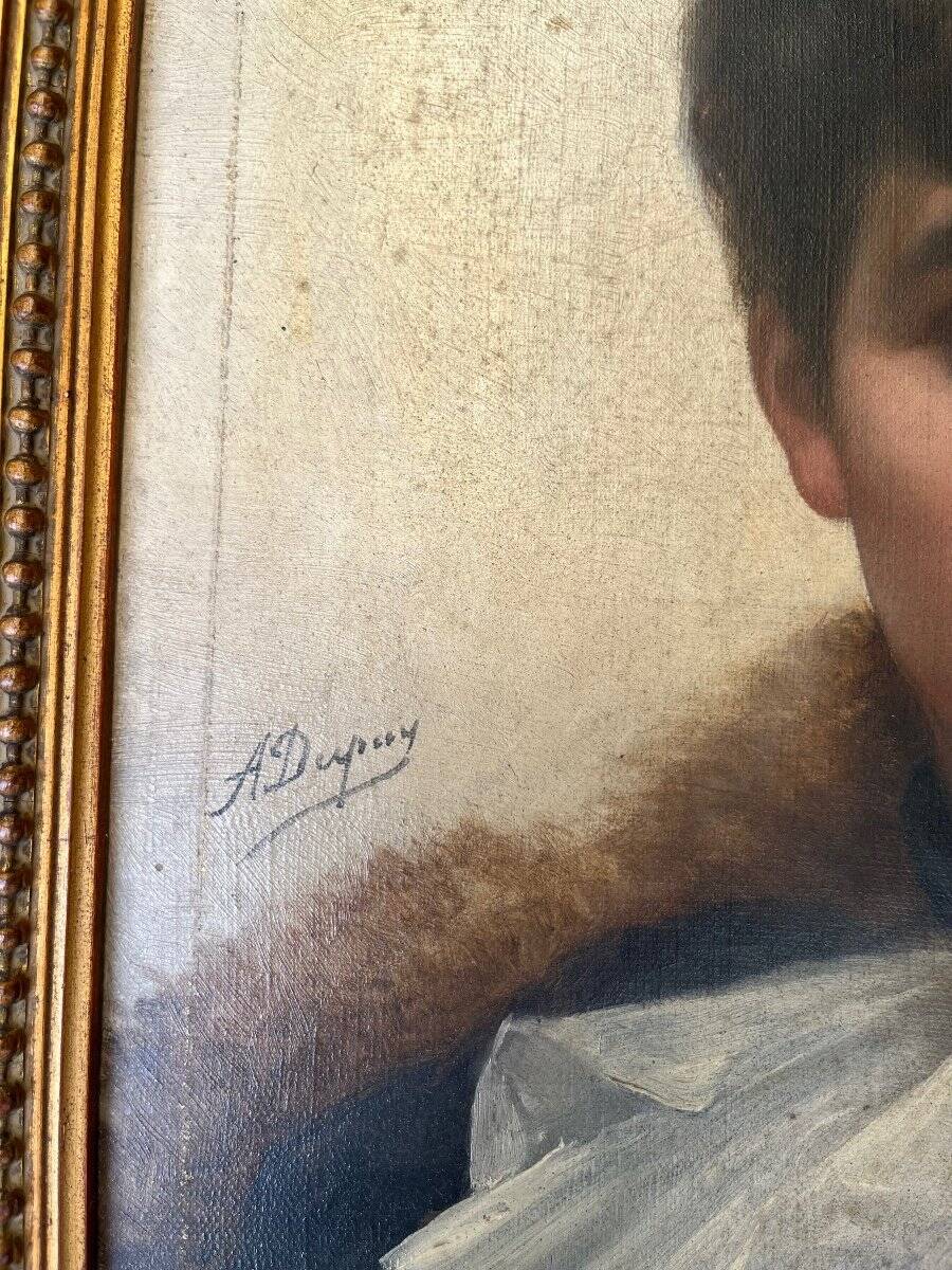 Portrait d'une femme française du XIXe siècle