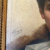 Portrait d'une femme française du XIXe siècle
