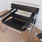 Armchairs design Vassily by Marcel Breuer Italian edition 80s