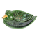 Vintage green ceramic duck dish, pocket tray or soap holder.