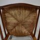 Chaise à langer paillée en merisier, époque directoire - 1ère partie du xixe