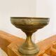 Vintage brass footed cup