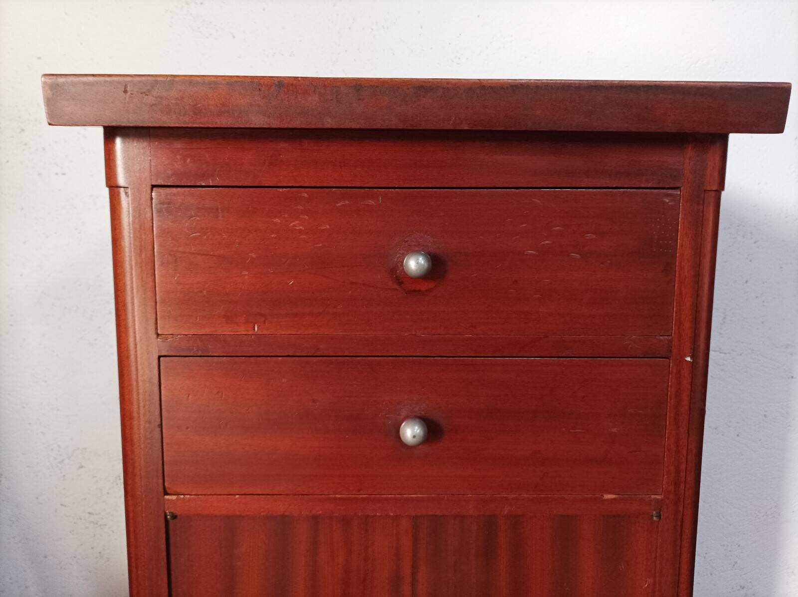 Vintage mahogany entrance writing desk