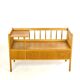 Banc en chêne années 60