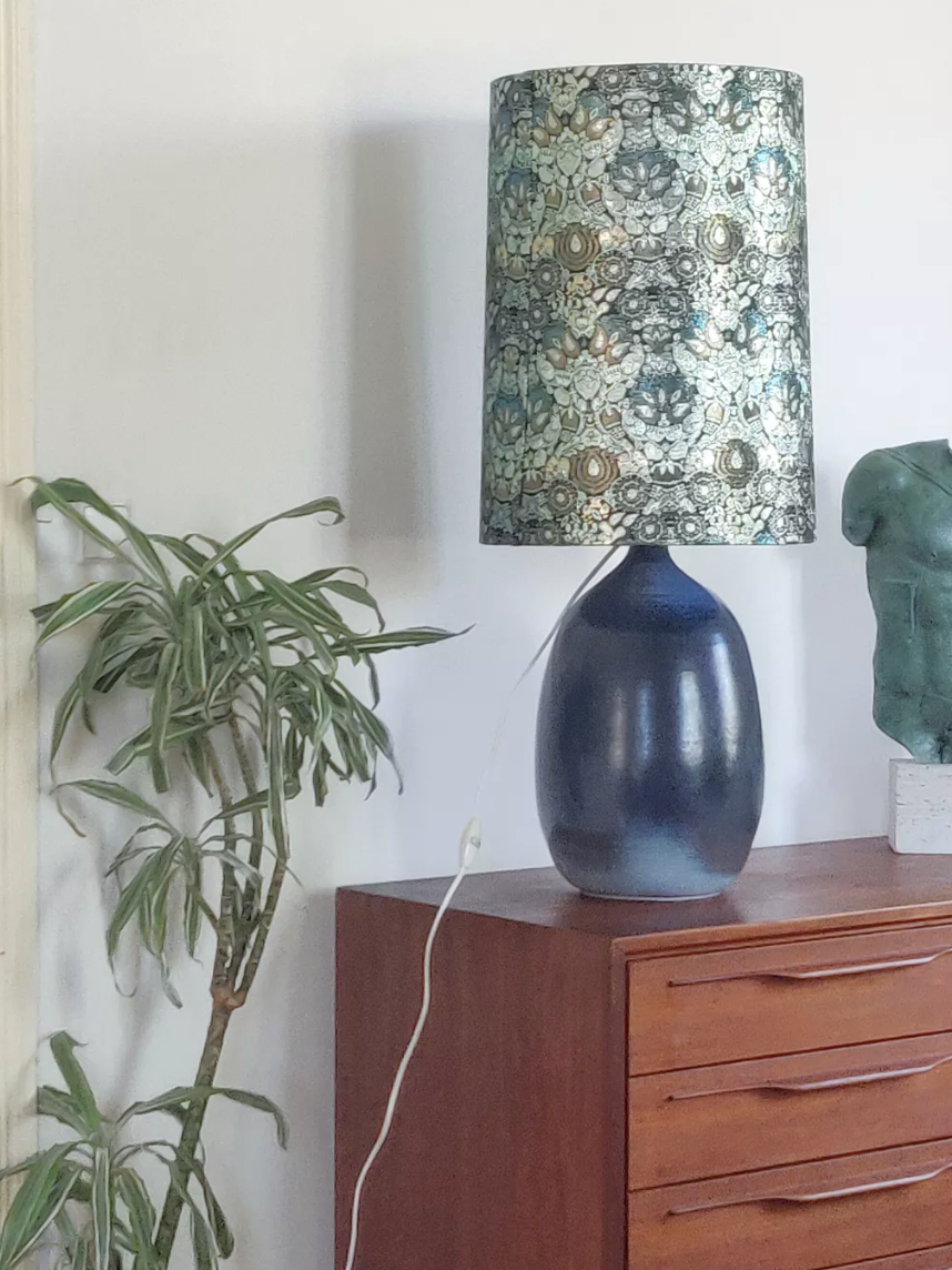Ceramic lamp 70s