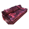 Canapé cuir rouge