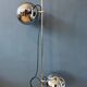 70s mid-century chrome Herda eyeball floor lamp