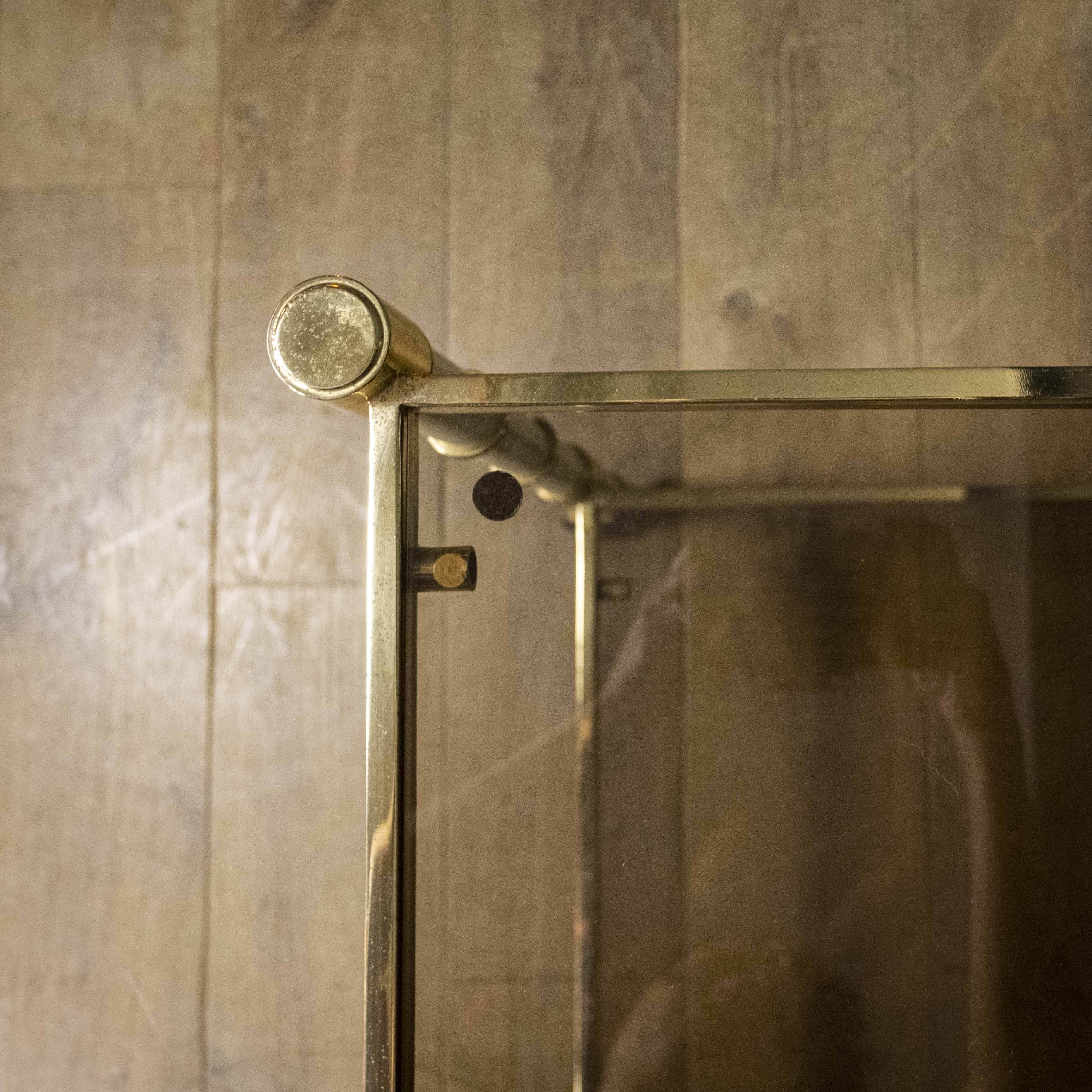 Serving trolley "faux Bamboo"