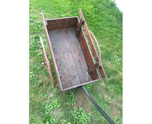 ancienne charrette en bois selency