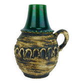 fantastic 1960's carstens VASE with outstandig rough glaze model 29-30 A