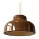 Vintage pendant in brown metal