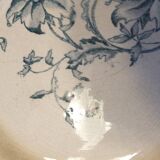 Six earthenware dinner plates from Grigny