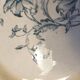 Six assiettes plates terre de feu de Grigny